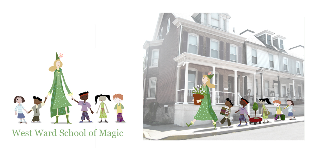 West Ward School Of Magic Illustration